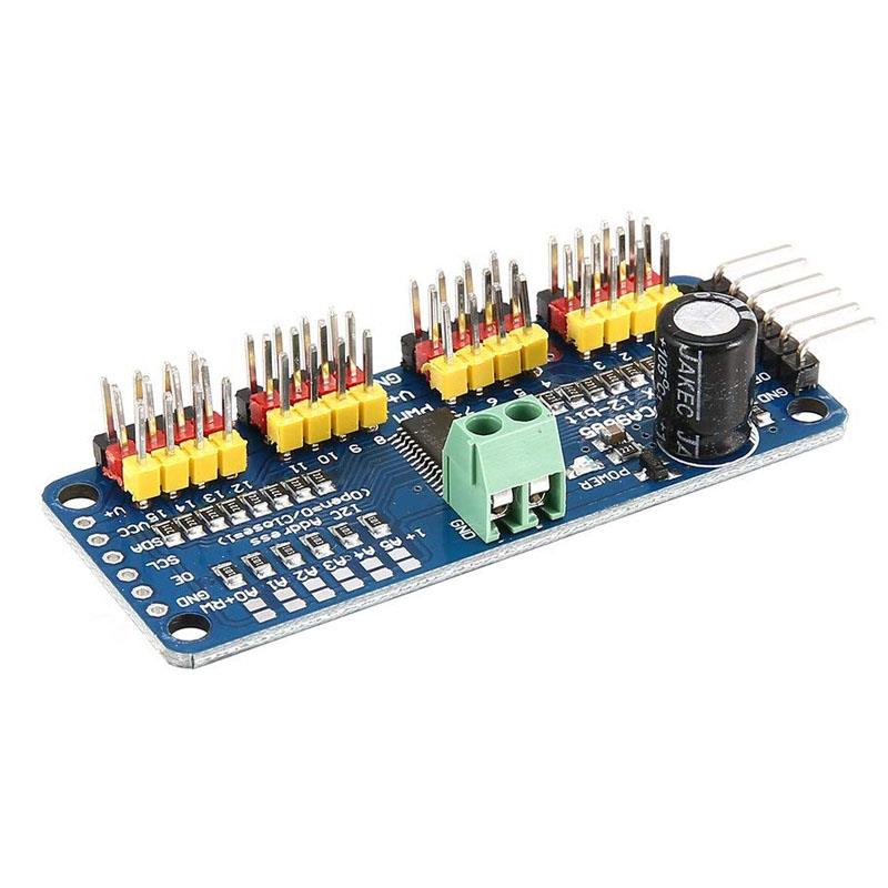 PCA9685 12 bit 16 Channel PWM Servo Motor Driver I2C Module
