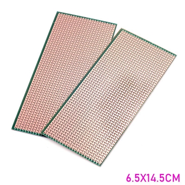 6.5X14.5cm Stripboard Veroboard Uncut PCB Platine Single Side Circuit Board