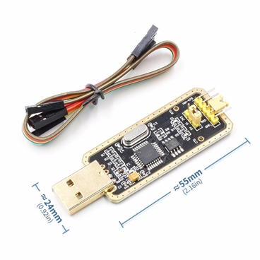 USB 2.0 to TTL Level Download Cable to Serial Board Adapter Module 5V 3.3V Debugger