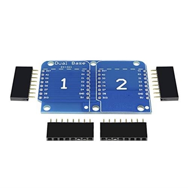 Wemos D1 Mini Shield Module Double Socket Dual Base