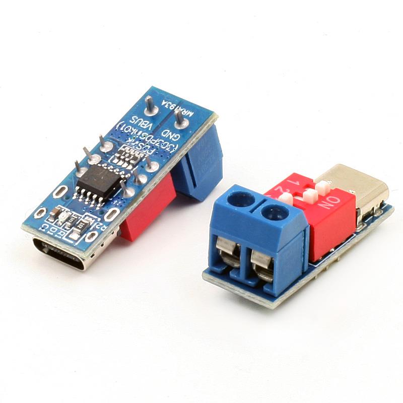 DC5V 9V 12V 15V and 20V USB-C PD Trigger Board Module