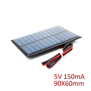 5V 150mA Solar Panel with Cable