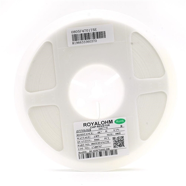 0805 1/8W SMD Chip Resistor 0R-10M