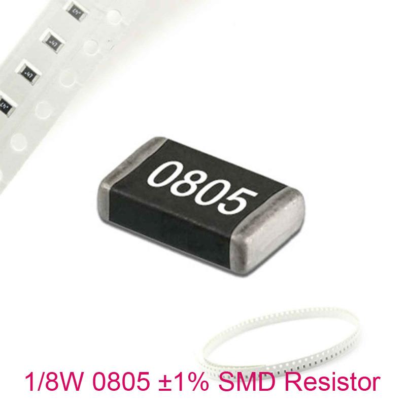 0805 1/8W SMD Chip Resistor 0R-10M