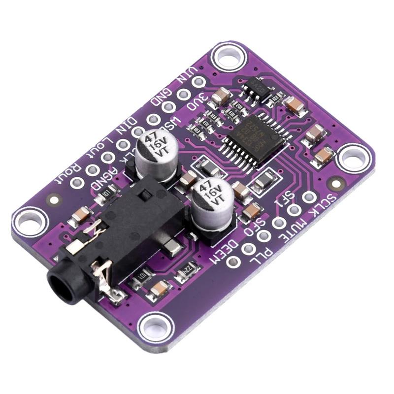 UDA1334A I2S Stereo Decoder Board 3.3V~5V
