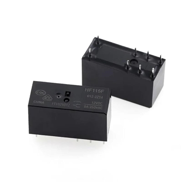 HF115F Series 8pin 12VDC Relay HF115F-012-2ZS4